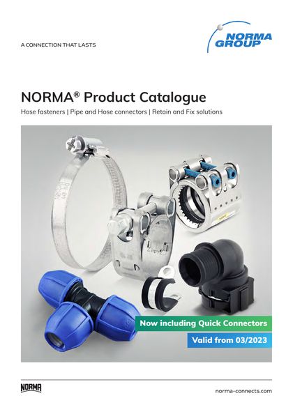 NORMA Product Catalogue kapağı